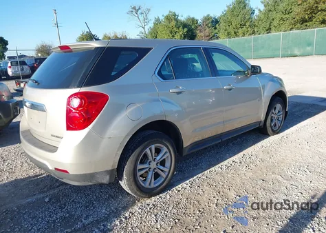 2013 Chevrolet Equinox Ls из США, поврежденный, VIN 2GNALBEK2D1190225